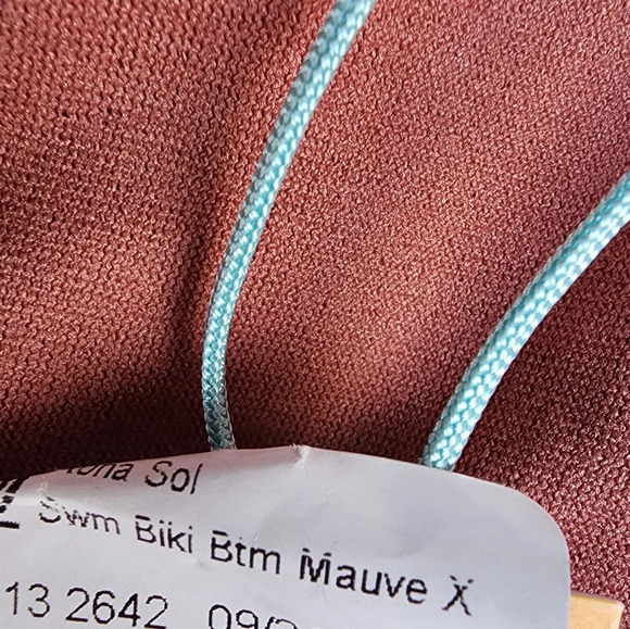 Kona Sol Mauve textured bikini XL NWT - Picture 11 of 12